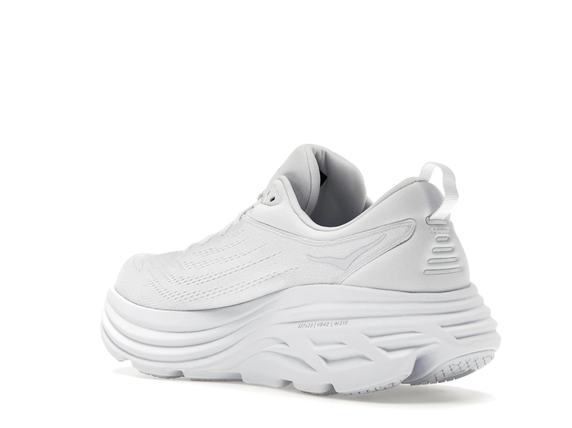 Hoka One One Bondi 8 Triple White