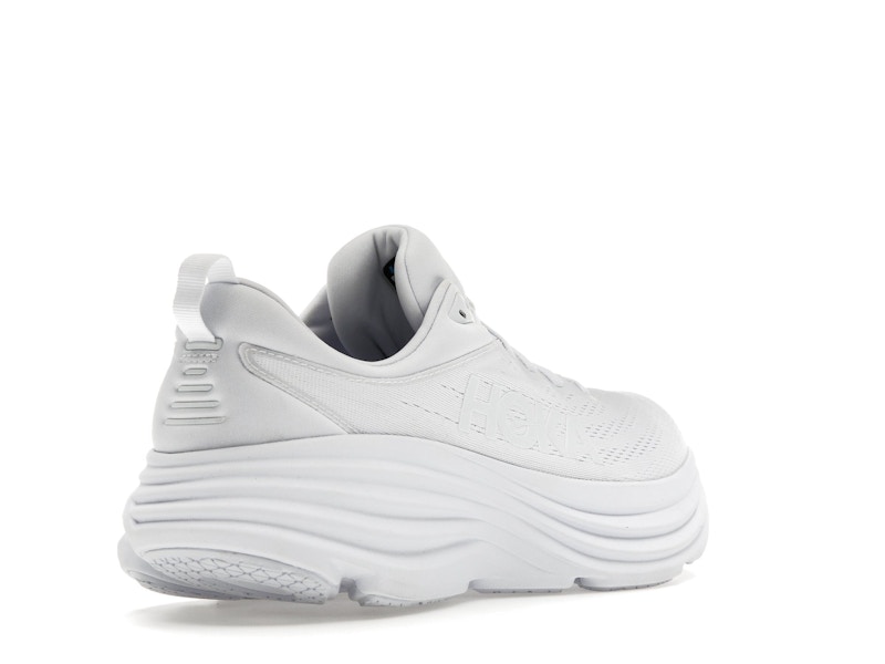Hoka One One Bondi 8 Triple White
