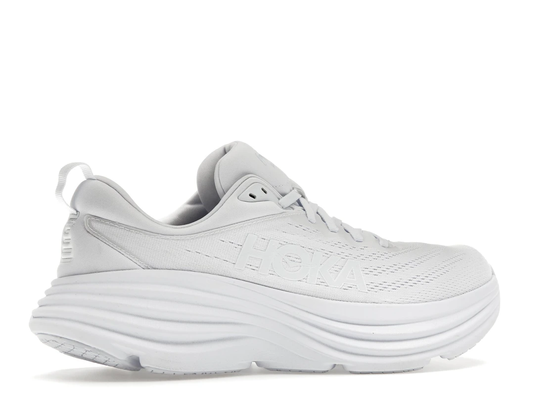 Hoka One One Bondi 8 Triple White