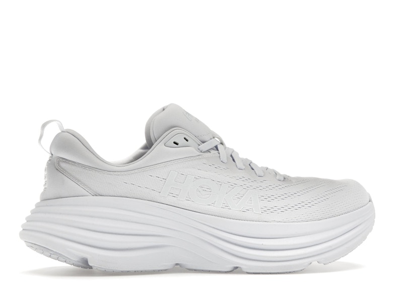 Hoka One One Bondi 8 Triple White