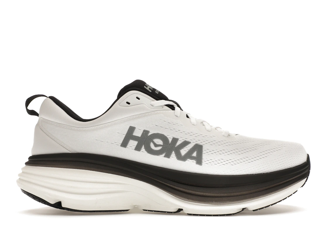 Hoka One One Bondi 8 White Black
