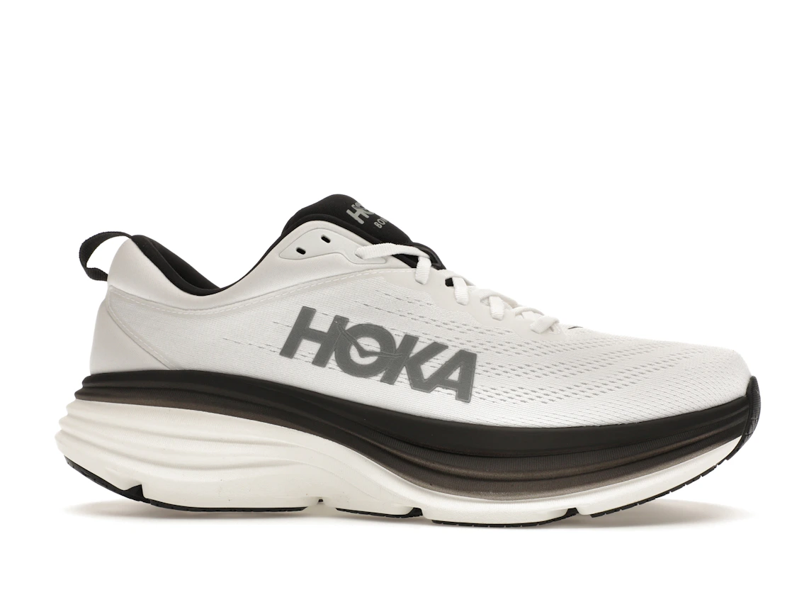 Hoka One One Bondi 8 White Black