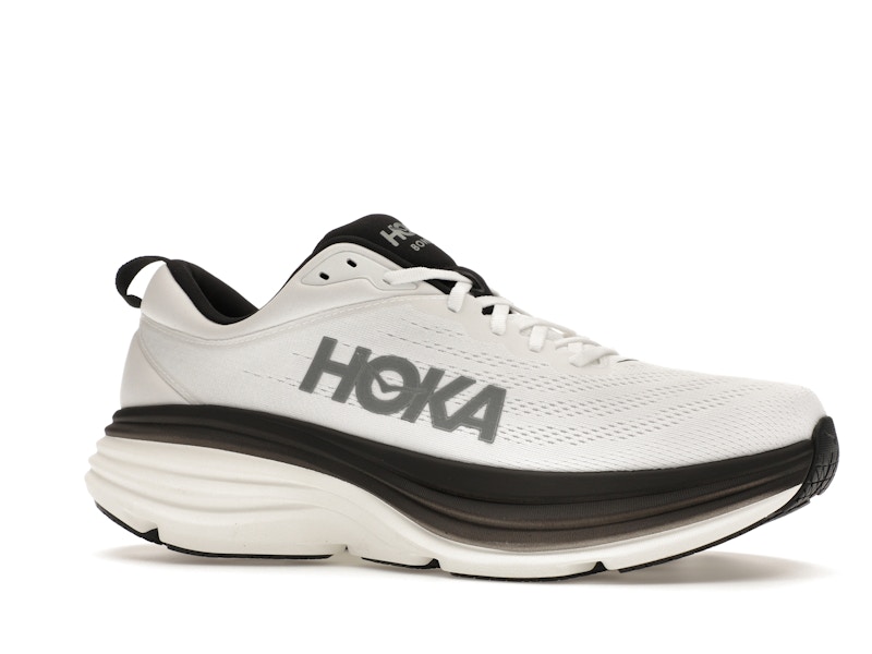 Hoka One One Bondi 8 White Black