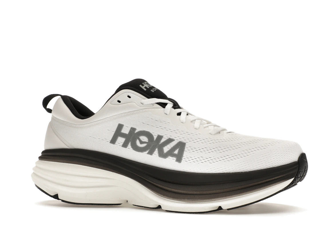 Hoka One One Bondi 8 White Black