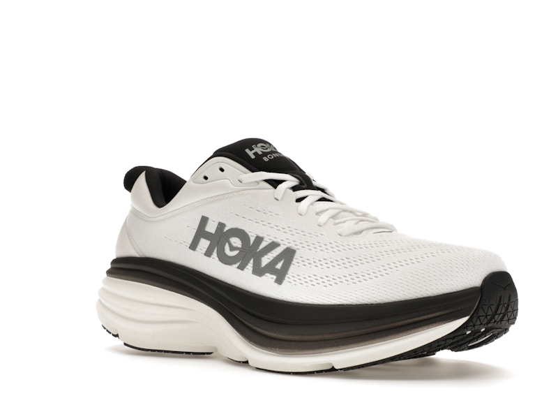 Hoka One One Bondi 8 White Black