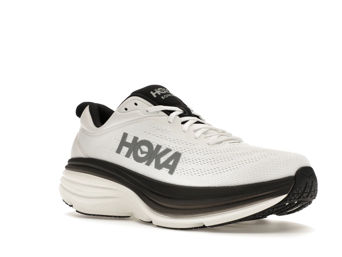 Hoka One One Bondi 8 White Black