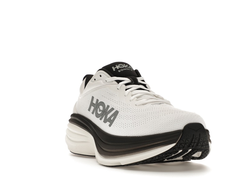 Hoka One One Bondi 8 White Black