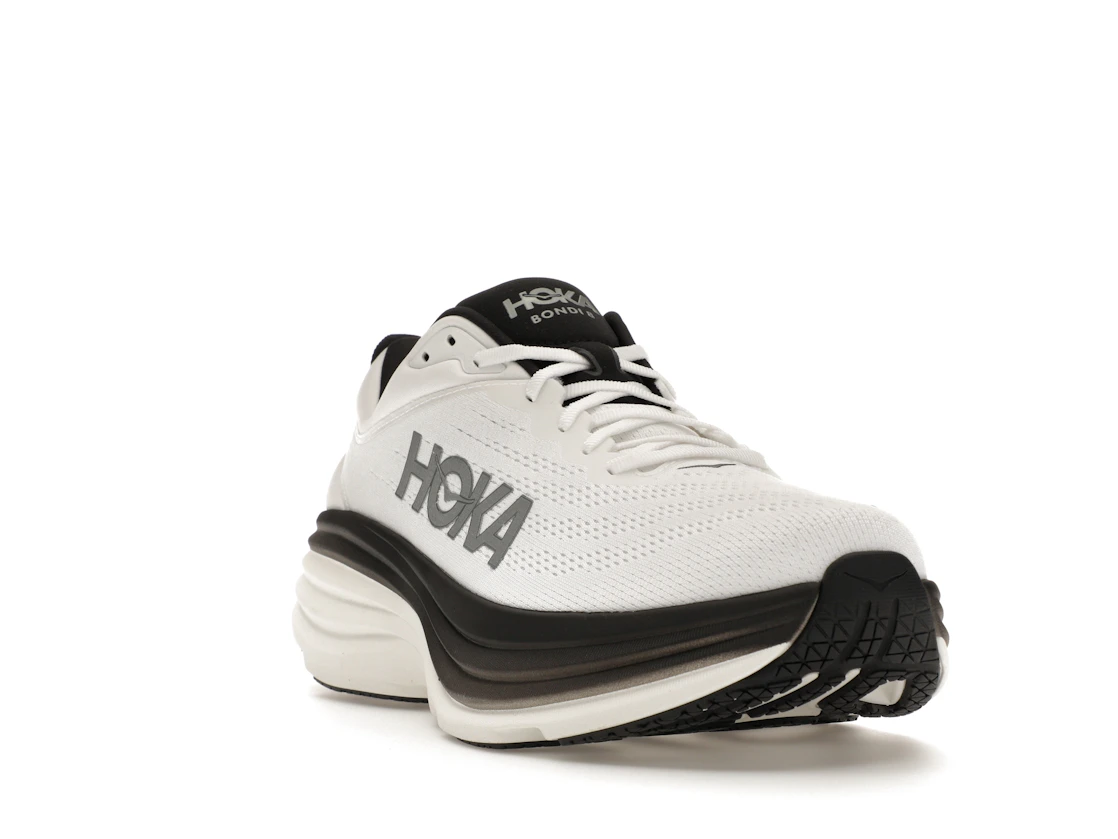 Hoka One One Bondi 8 White Black