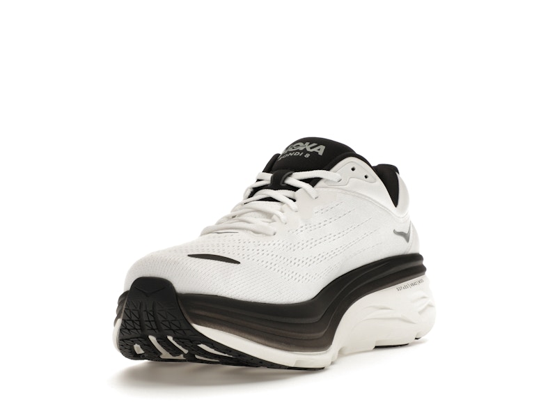 Hoka One One Bondi 8 White Black