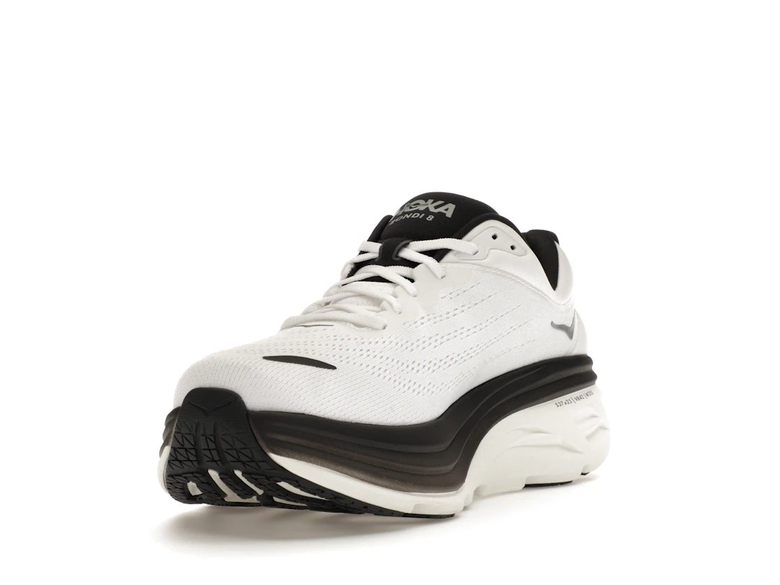 Hoka One One Bondi 8 White Black