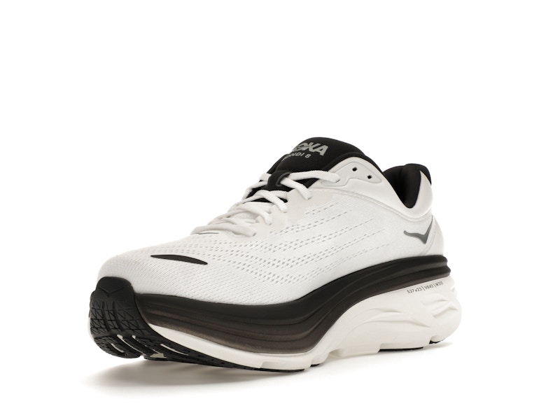 Hoka One One Bondi 8 White Black