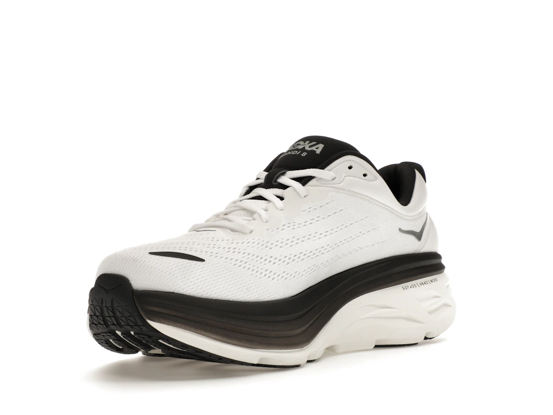 Hoka One One Bondi 8 White Black
