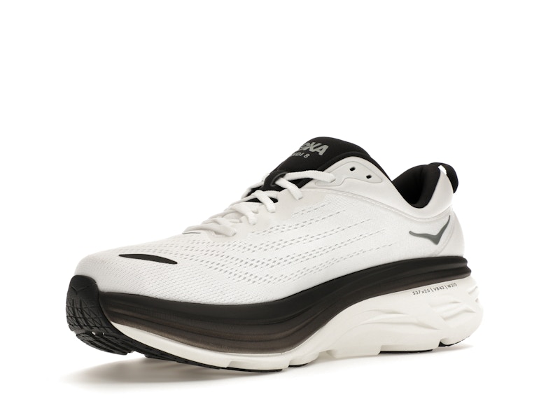 Hoka One One Bondi 8 White Black