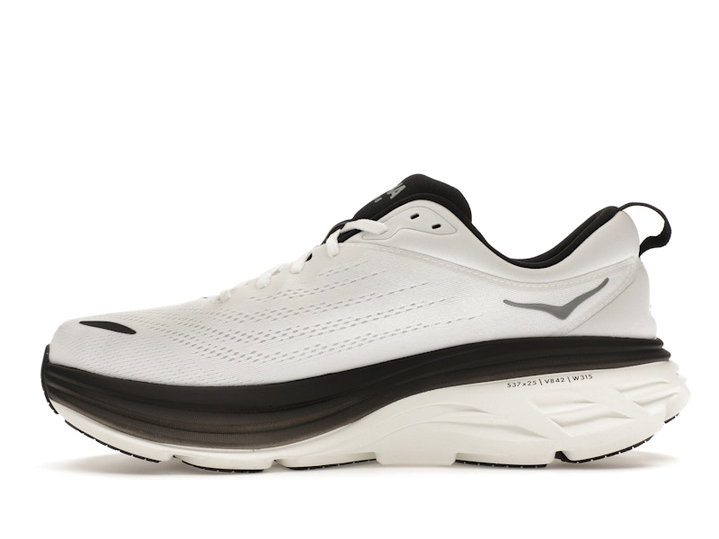Hoka One One Bondi 8 White Black