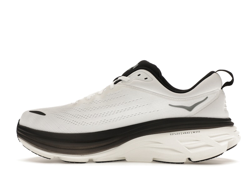 Hoka One One Bondi 8 White Black