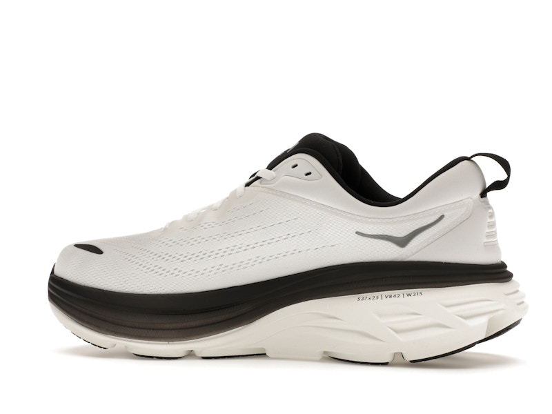 Hoka One One Bondi 8 White Black