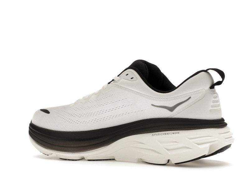 Hoka One One Bondi 8 White Black