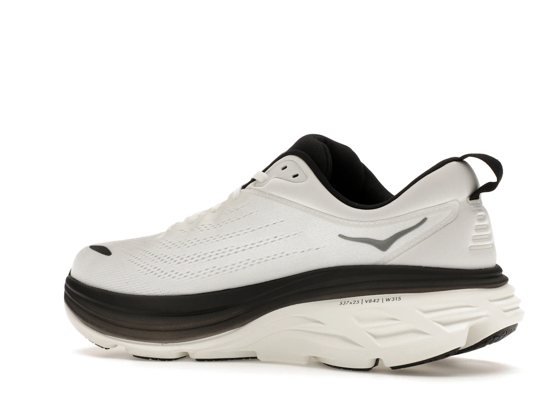 Hoka One One Bondi 8 White Black