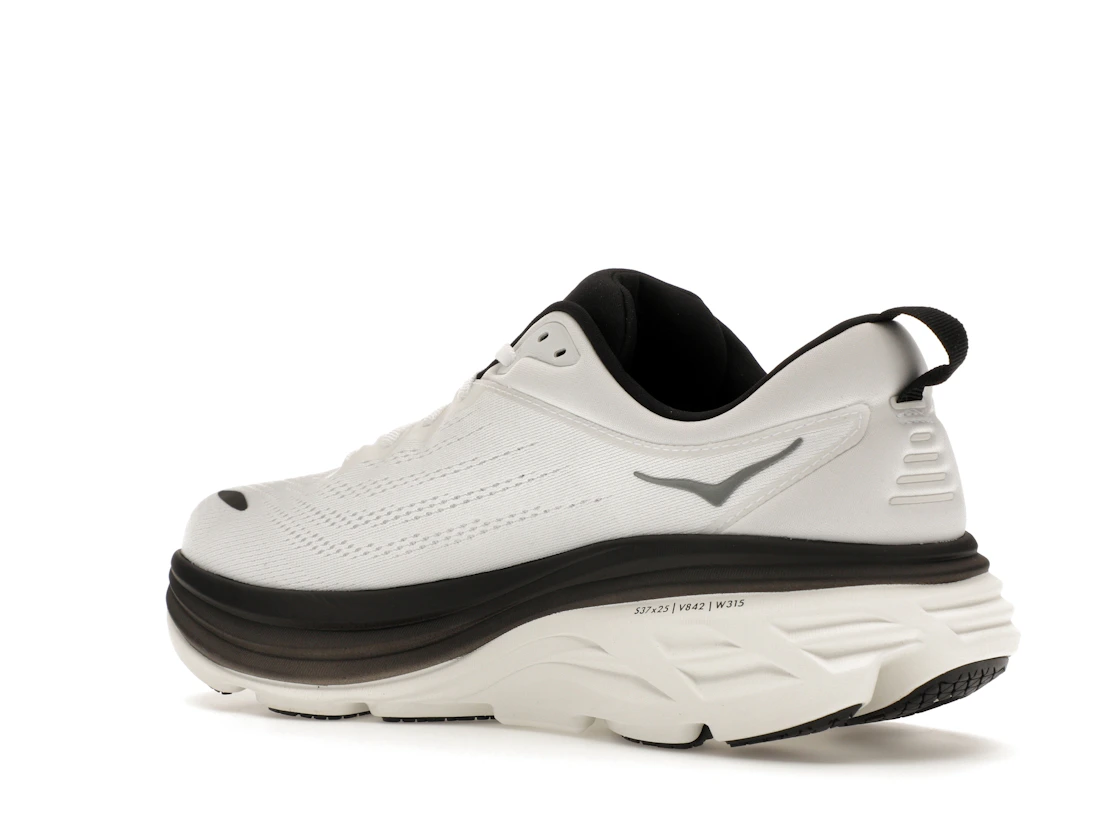 Hoka One One Bondi 8 White Black