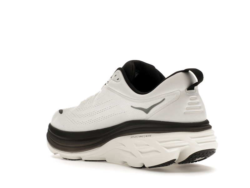 Hoka One One Bondi 8 White Black