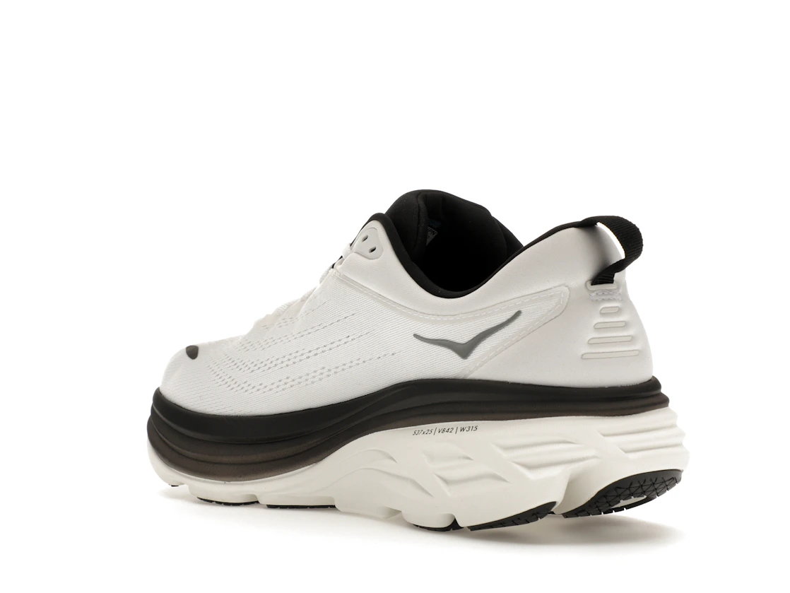 Hoka One One Bondi 8 White Black
