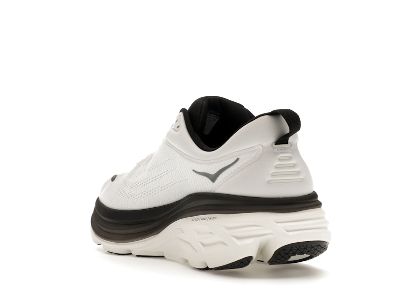 Hoka One One Bondi 8 White Black