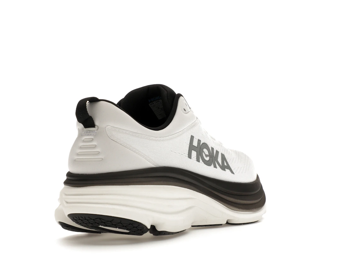 Hoka One One Bondi 8 White Black