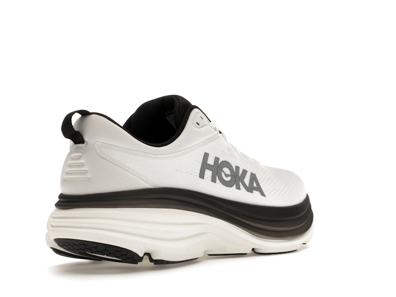 Hoka One One Bondi 8 White Black