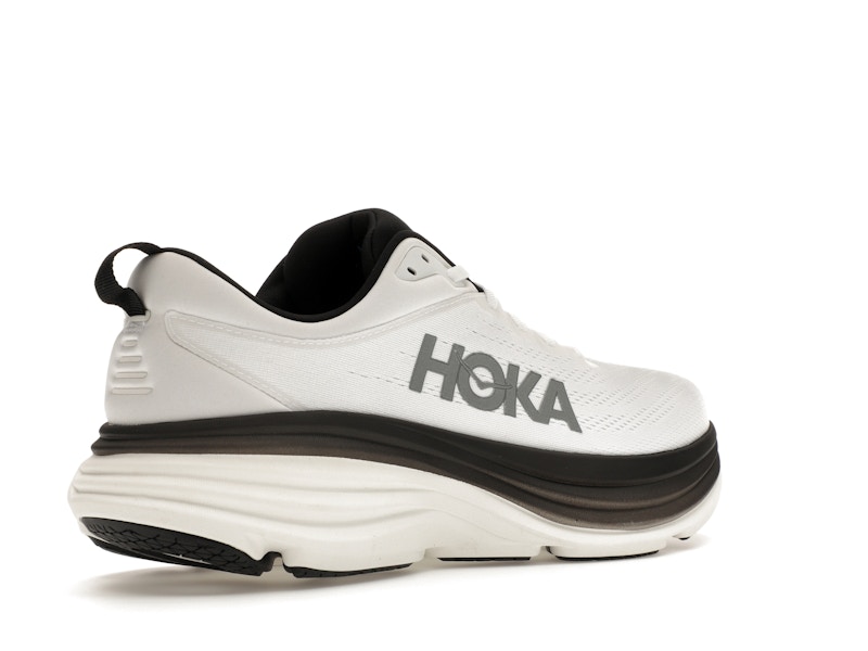 Hoka One One Bondi 8 White Black