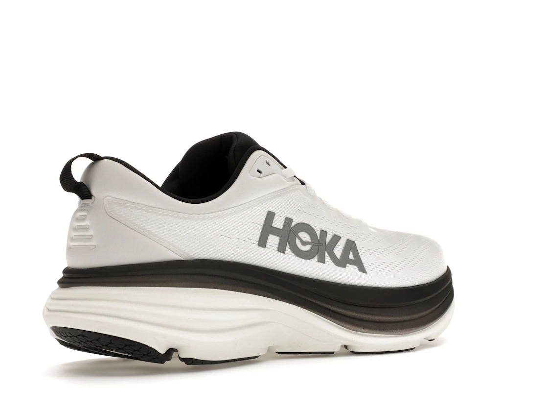 Hoka One One Bondi 8 White Black