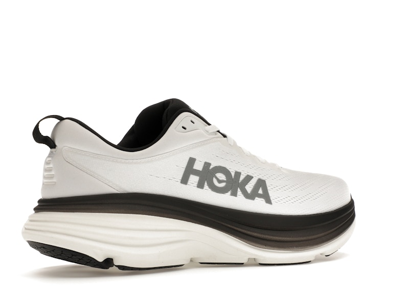 Hoka One One Bondi 8 White Black