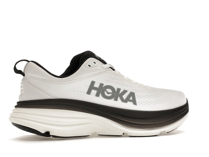Hoka One One Bondi 8 White Black