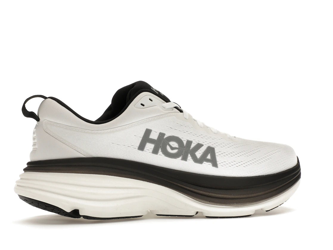 Hoka One One Bondi 8 White Black