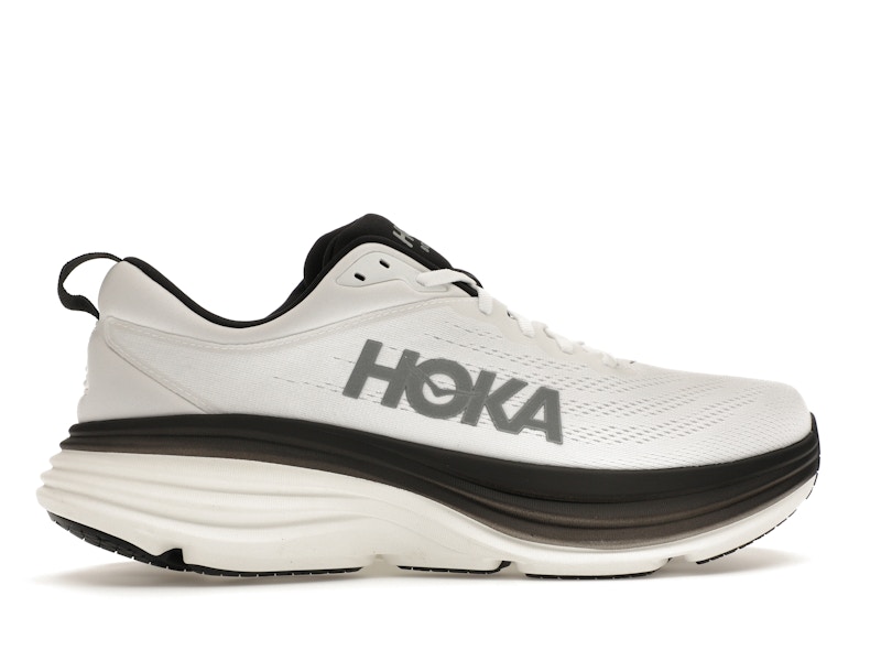 Hoka One One Bondi 8 White Black