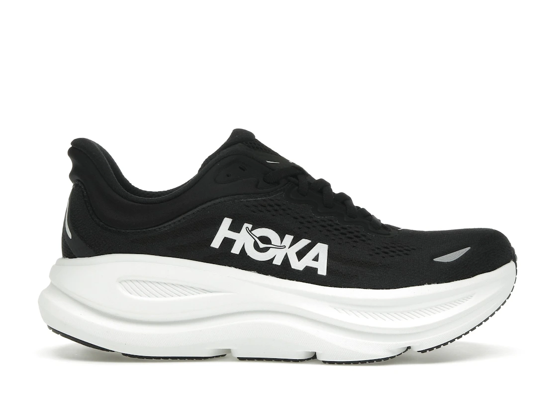 Hoka One One Bondi 9 Black White