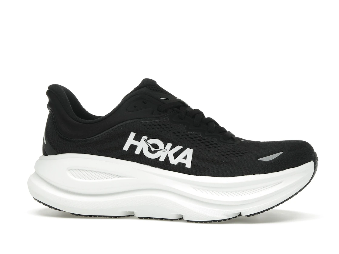 Hoka One One Bondi 9 Black White