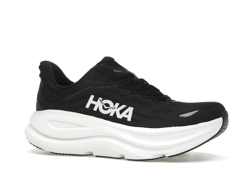 Hoka One One Bondi 9 Black White