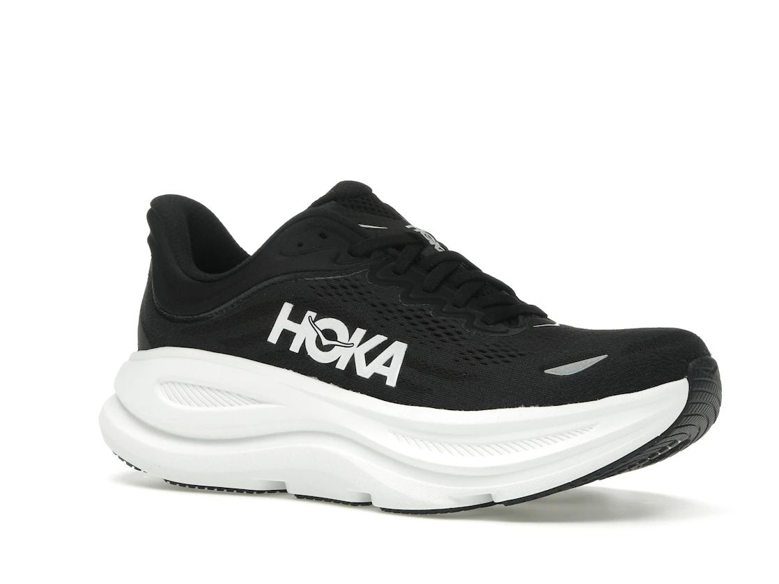 Hoka One One Bondi 9 Black White