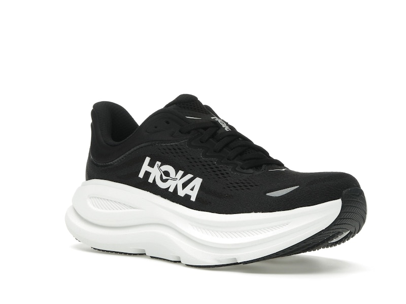Hoka One One Bondi 9 Black White