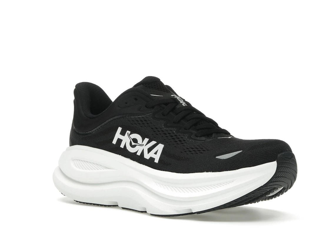 Hoka One One Bondi 9 Black White