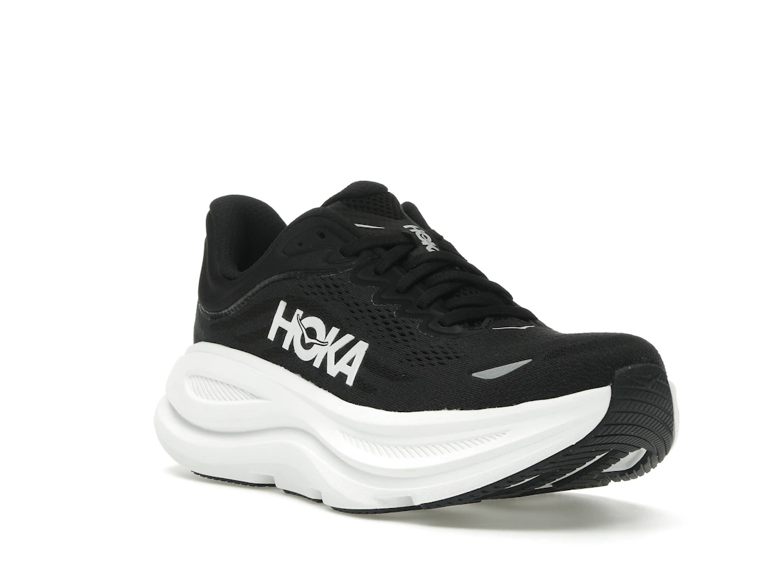 Hoka One One Bondi 9 Black White