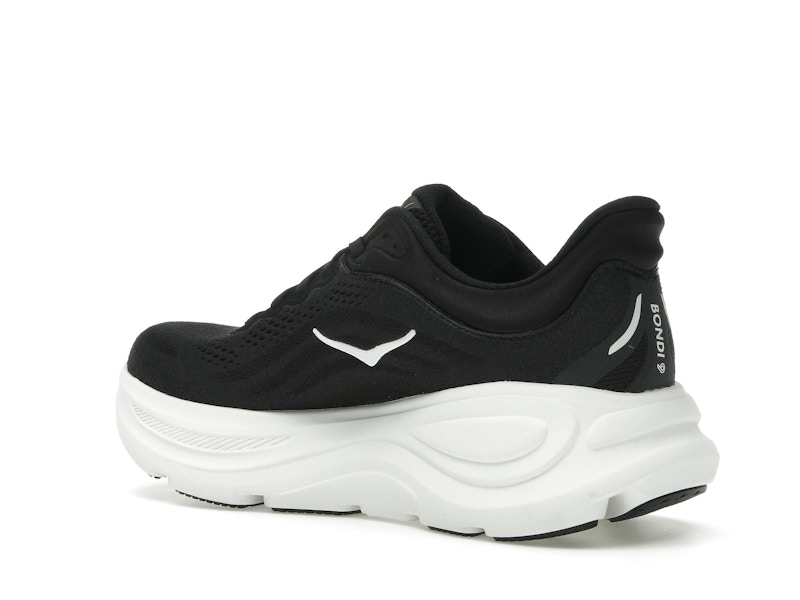 Hoka One One Bondi 9 Black White