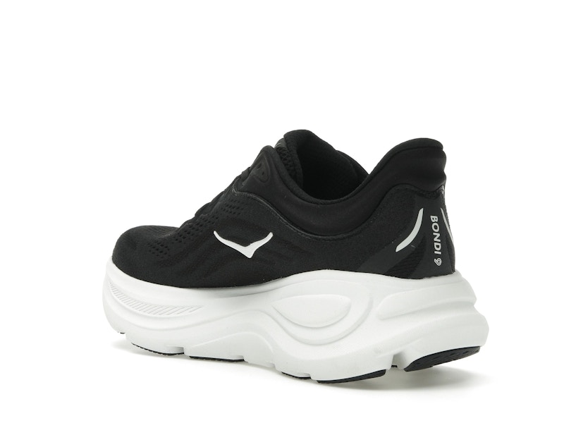 Hoka One One Bondi 9 Black White
