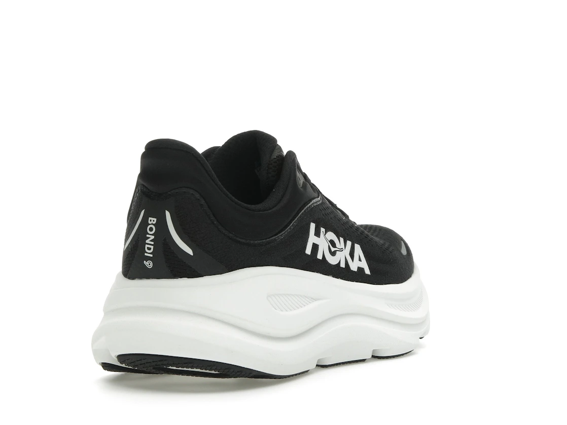 Hoka One One Bondi 9 Black White