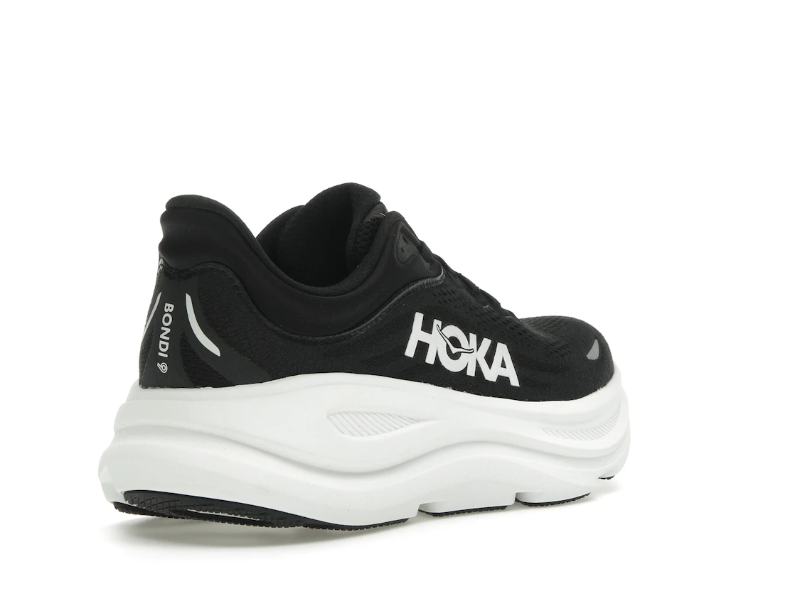 Hoka One One Bondi 9 Black White