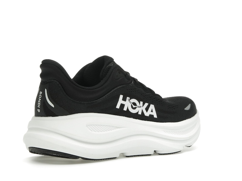 Hoka One One Bondi 9 Black White