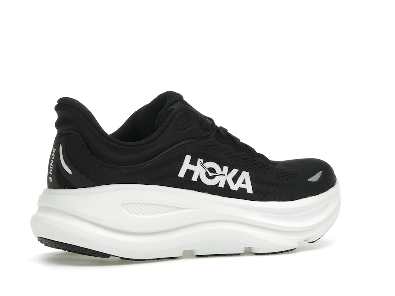 Hoka One One Bondi 9 Black White