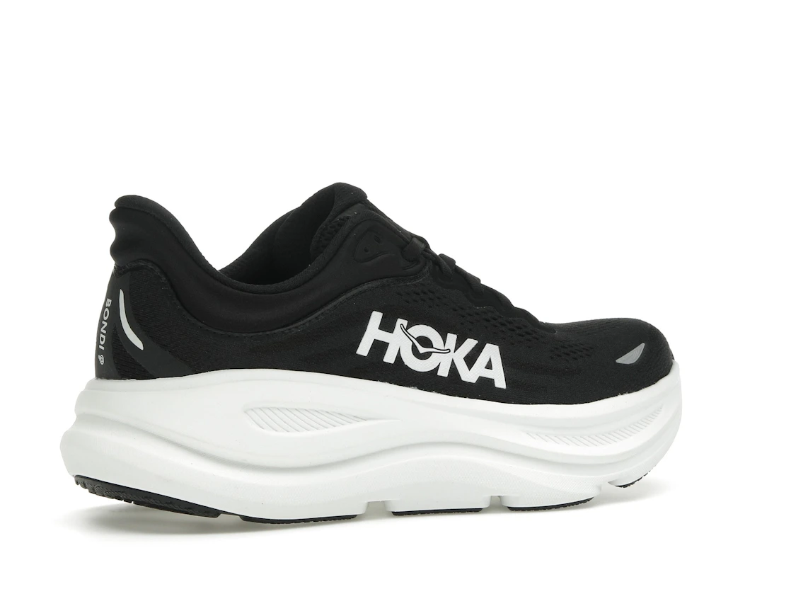 Hoka One One Bondi 9 Black White