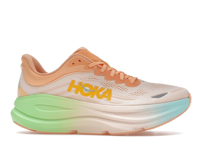 Hoka One One Bondi 9 Frost Pale Tangerine