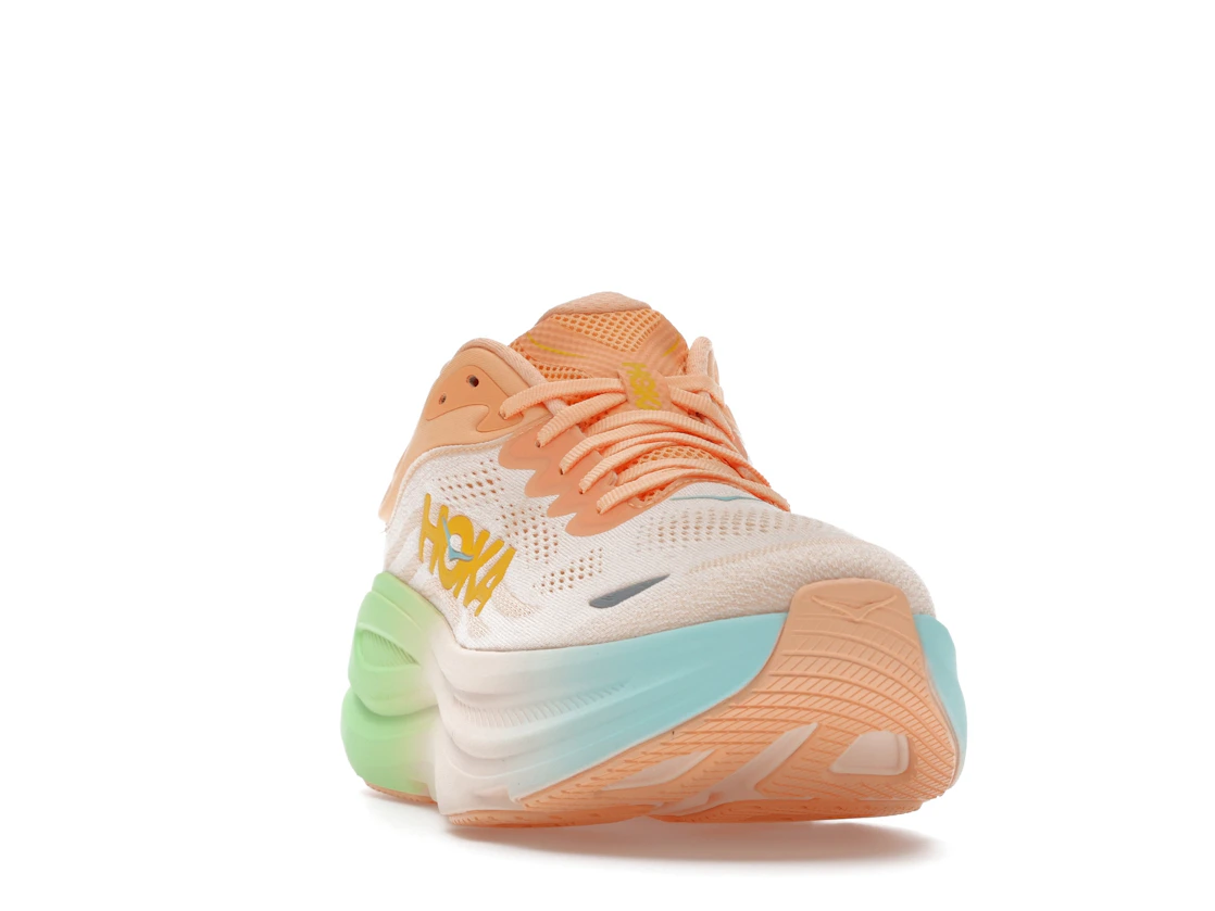 Hoka One One Bondi 9 Frost Pale Tangerine